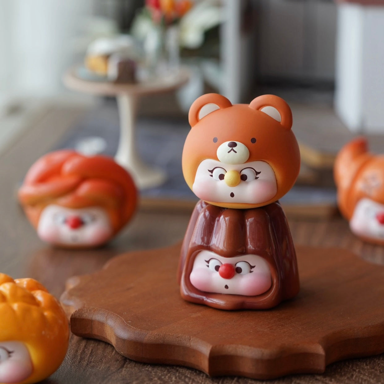 【3boxes】Timid Nido DunDun Bakery Series Mini Bean Blind Box