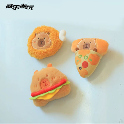 【2bags】TunTunZai Bakery Plush Fridge Magnets Series Blind Bag