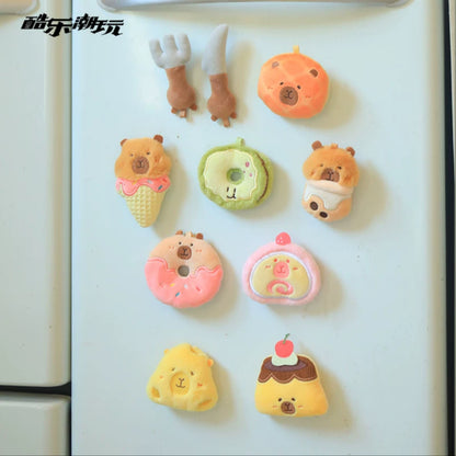 【2bags】TunTunZai Bakery Plush Fridge Magnets Series Blind Bag
