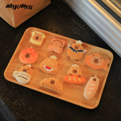 【2bags】TunTunZai Bakery Plush Fridge Magnets Series Blind Bag