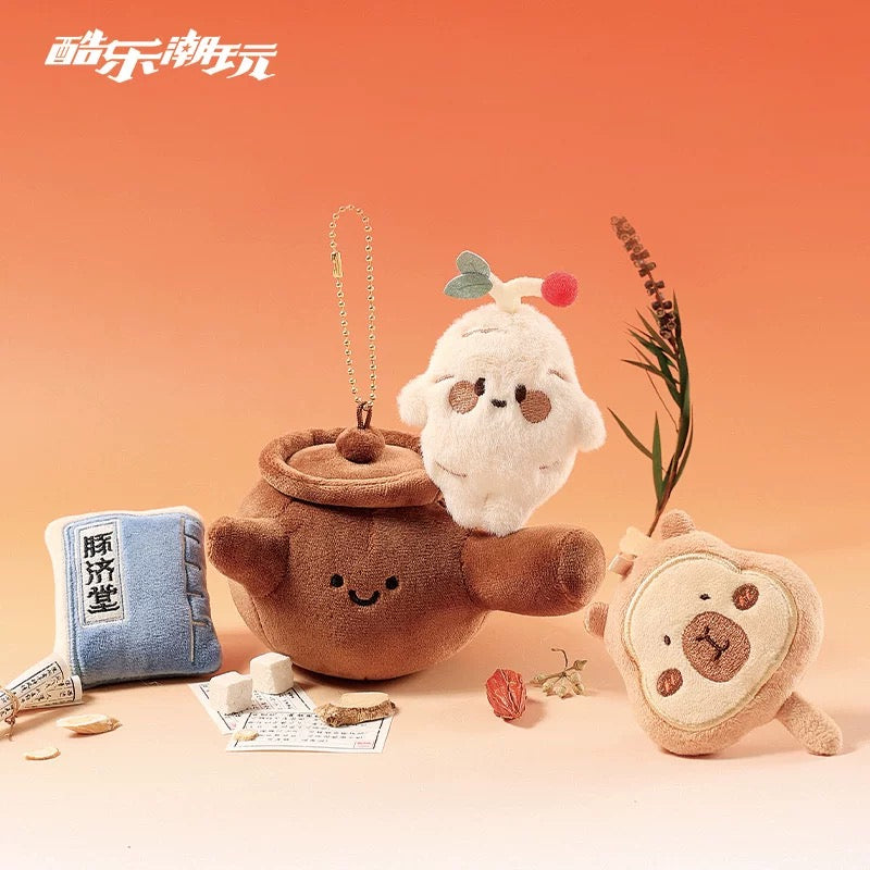 【2bags】TunTunZai Health Preservation Plush Fridge Magnets Series Blind Bag