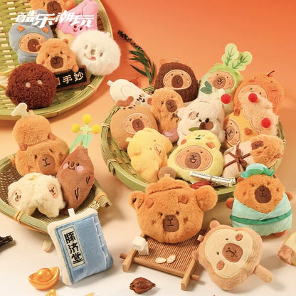 【2bags】TunTunZai Health Preservation Plush Fridge Magnets Series Blind Bag