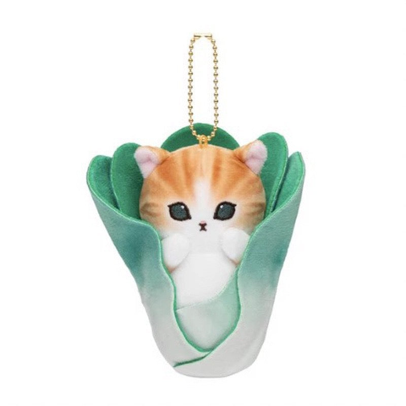 【Presale 2-3days】Veges x Mofusand Plush Pendant