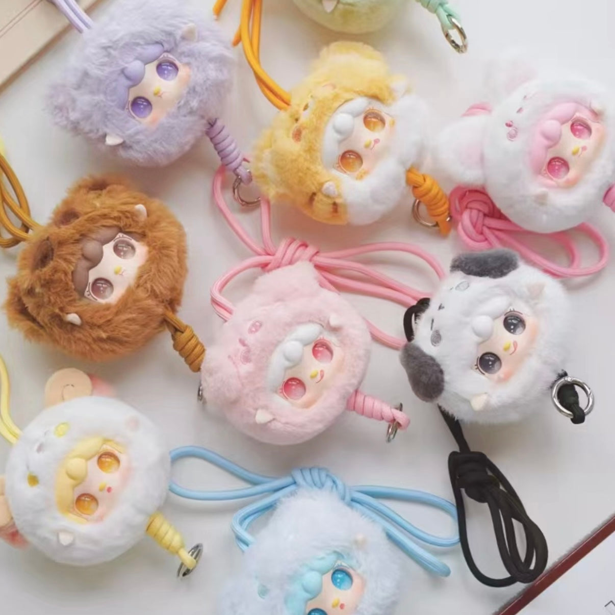 Yooki 7th generation mobile phone lanyard plush  Series Blind Box