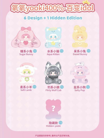 Yooki Versatile Idol 400% Series Plush Blind Box
