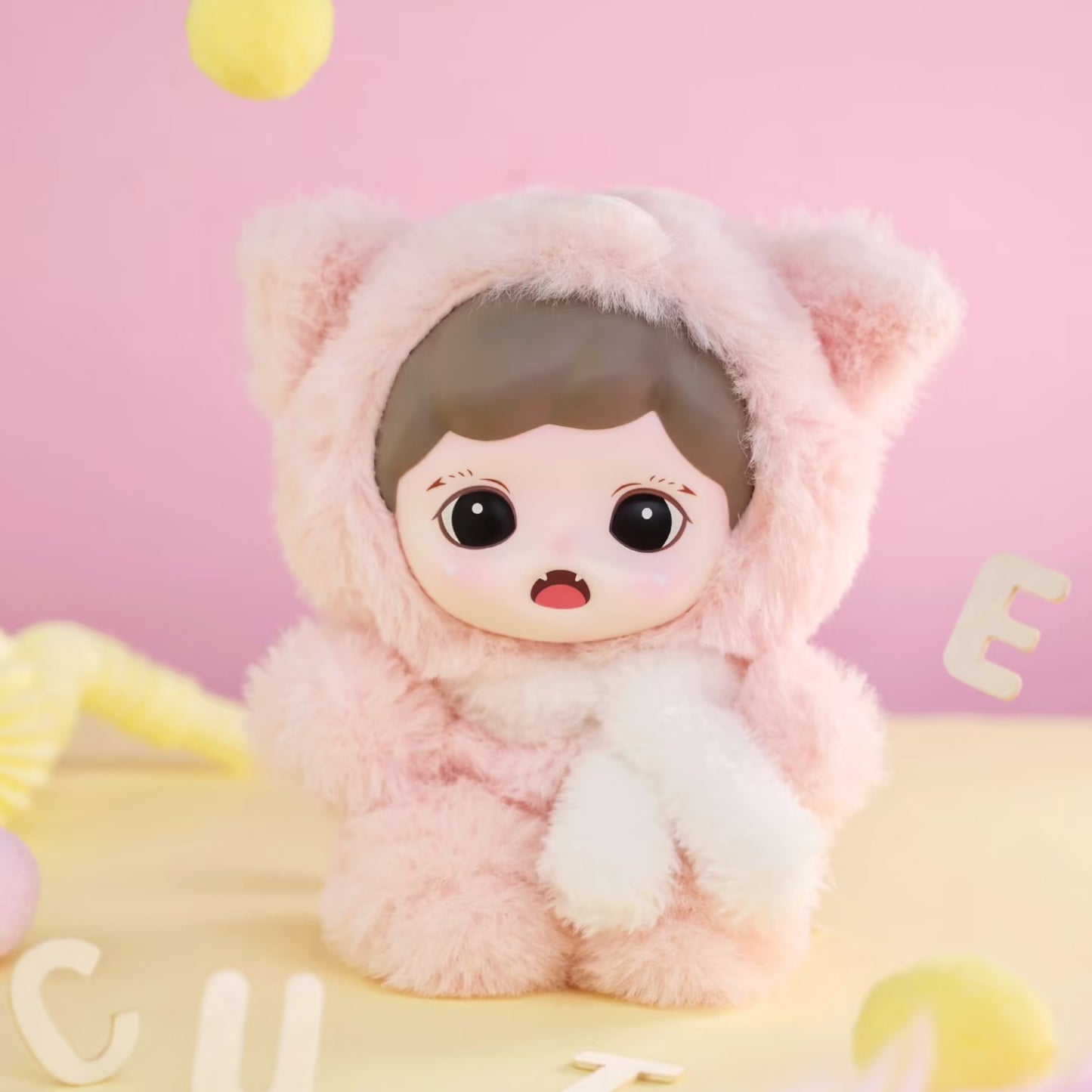Zoraa Fluffy Cabin Series Viny Plush Doll