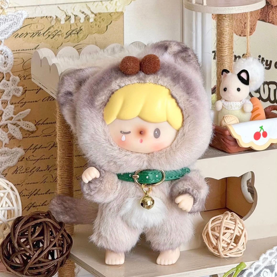 Zzton My Little Cat  Series Plush Pendant Blind Box