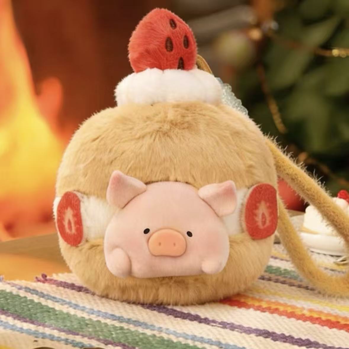 Lulu The Piggy lose weight Series Plush Fragrance Pendant