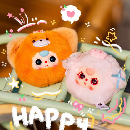 Baby Three-Tiny Animal Plush Series Blind Box