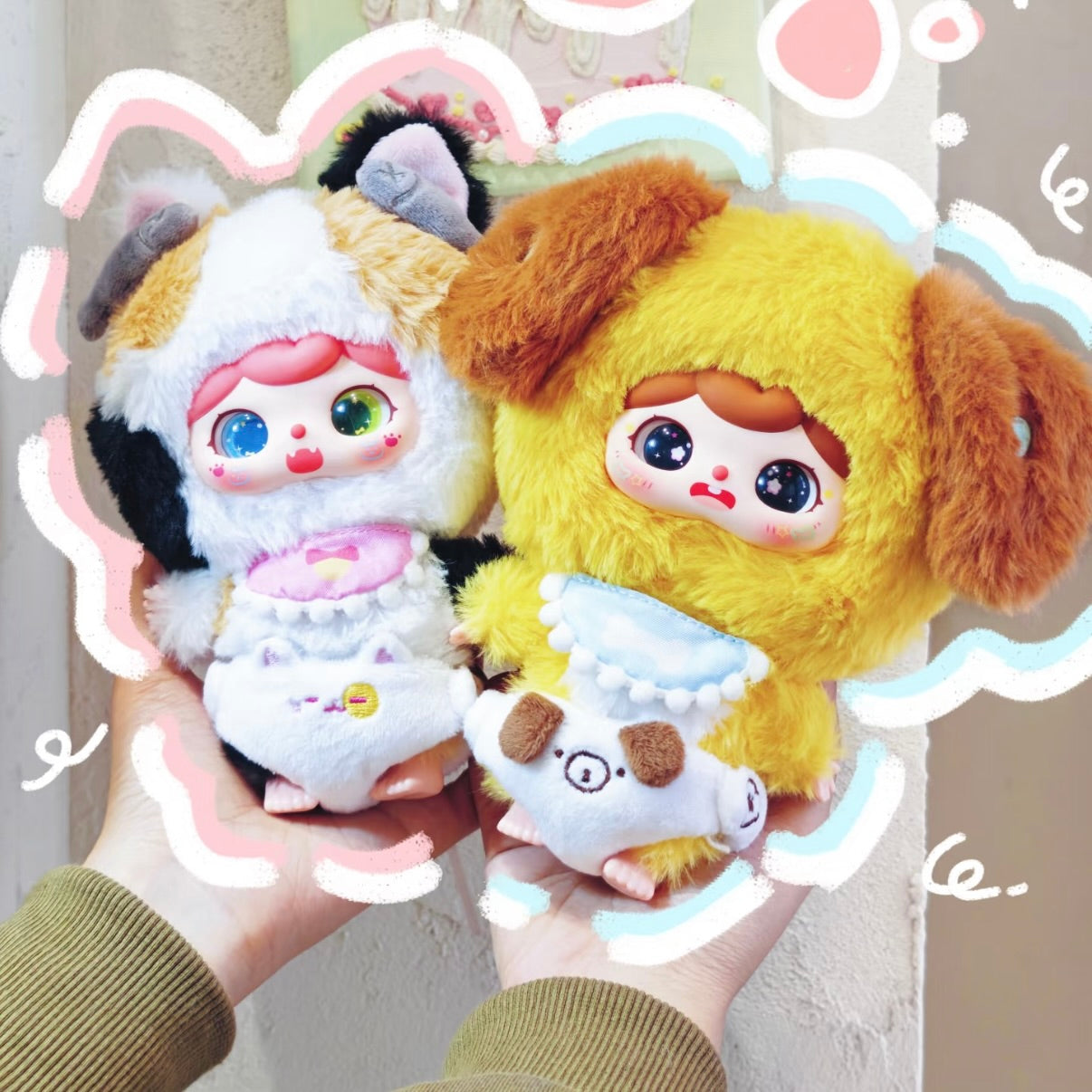 Crie Baby Animal Kindergarten Plush Series Blind Box