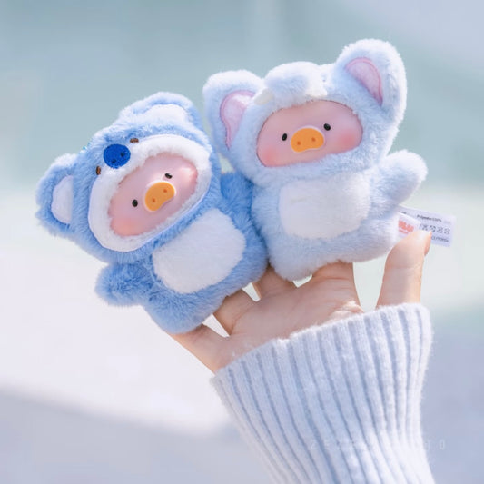 Lulu the Piggy Animal Party -Puppet Show PVC Face Plush Keychain Series Blind Box