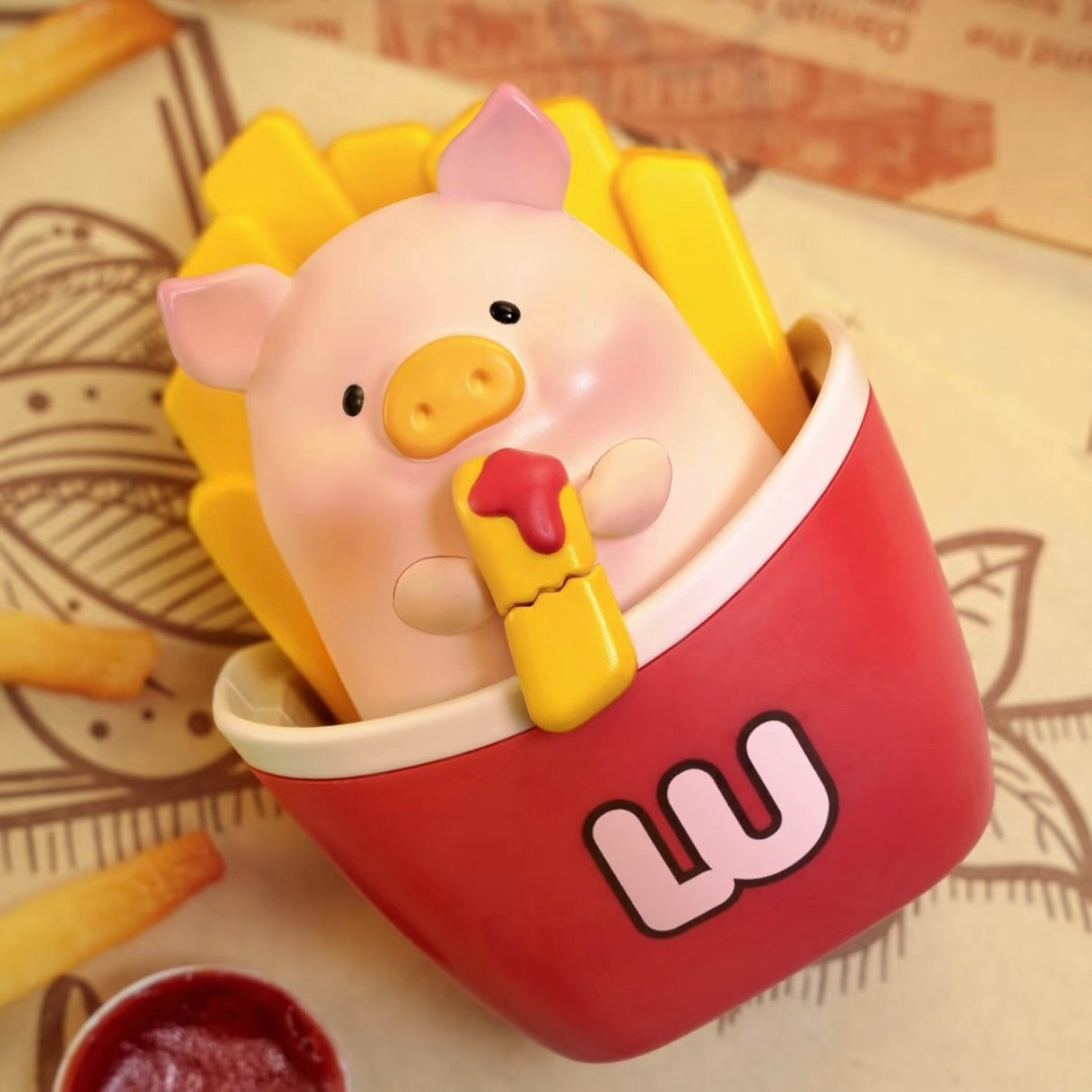 Lulu the Piggy-Burger Express Movable Series Blind Box