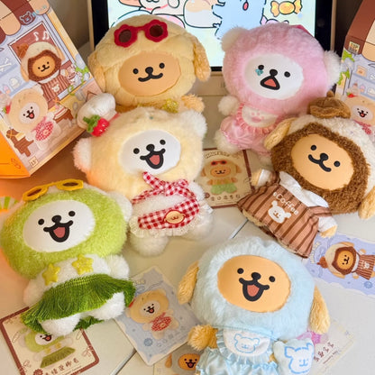 Maltese Colorful Daily Life Series Plush Pendant Blind Box