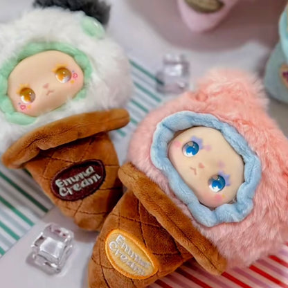 LOVELY EMMA Scoop Ice Cream Plush Keychain Series