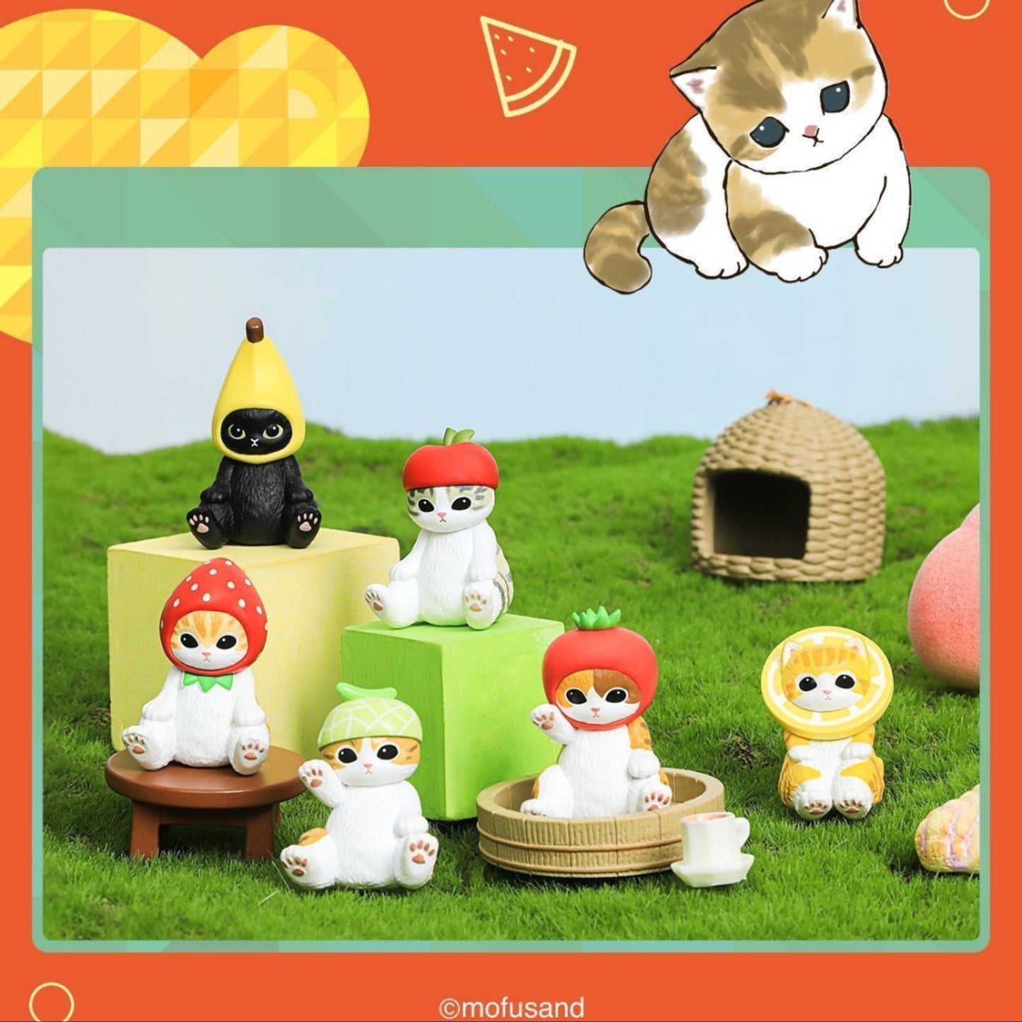 Mofusand Fruit Series Blind Box