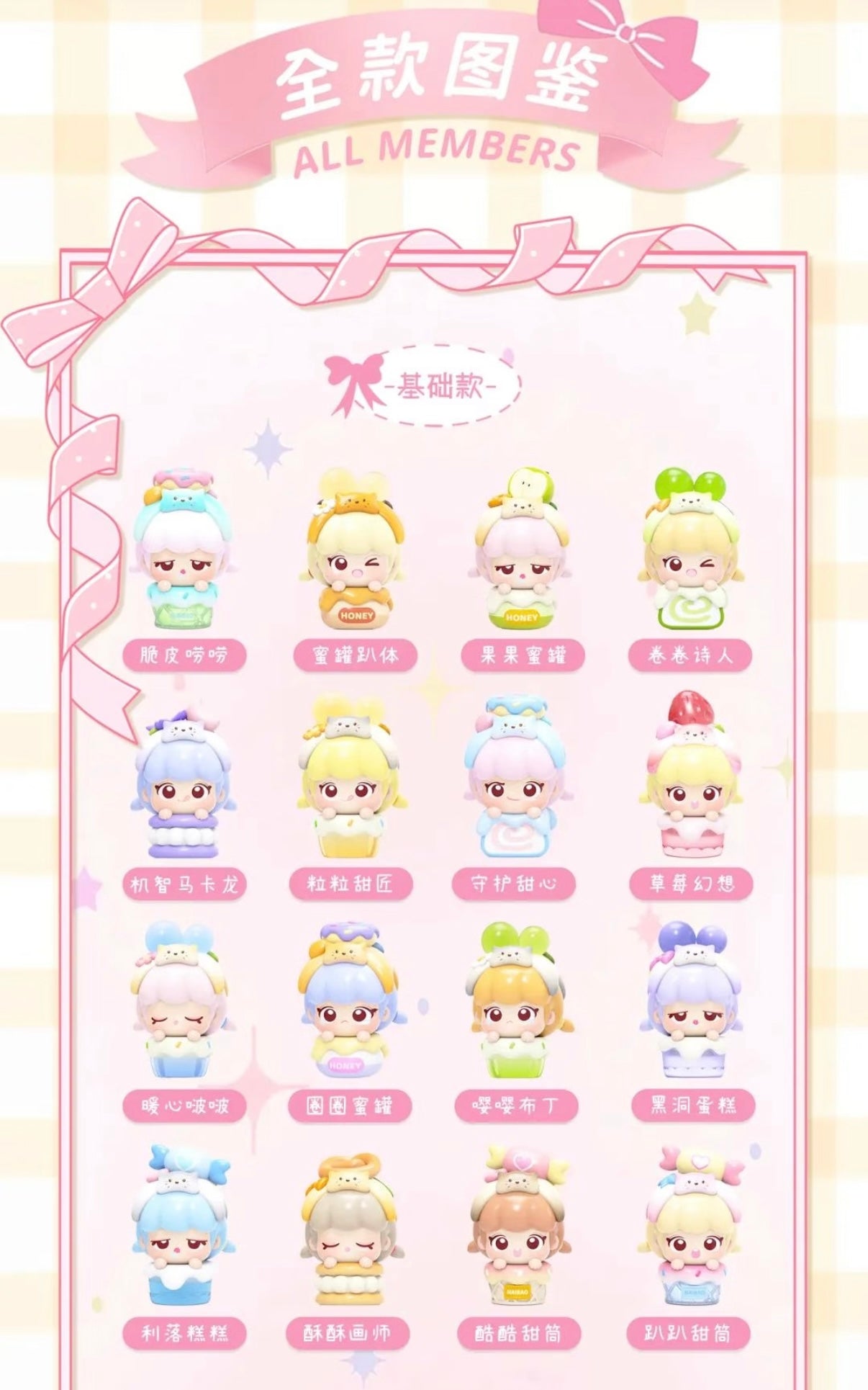 Naibao Meow Tea Party Series Mini Bean Blind box