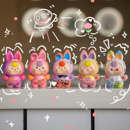 Baby three- Dopamine rabbit Series Mini Bean