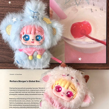 Sanmi Rabbits Little Baby Hand in Hand Plush Series Blind Box