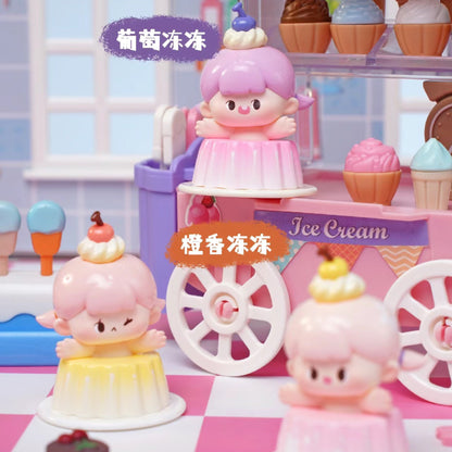 【4boxes】Summer Dessert Station Series Mini Bean Blind Box