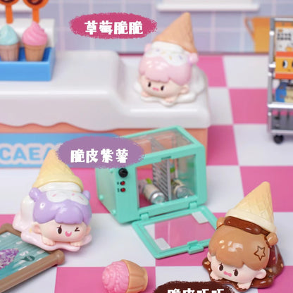 【4boxes】Summer Dessert Station Series Mini Bean Blind Box