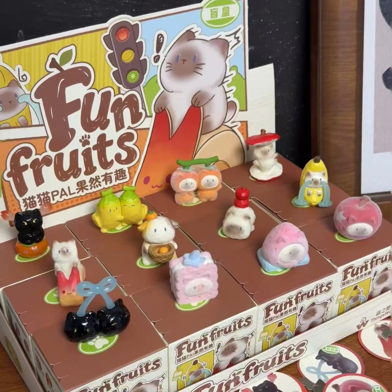 Cat Pal Fun Fruits Blind Box