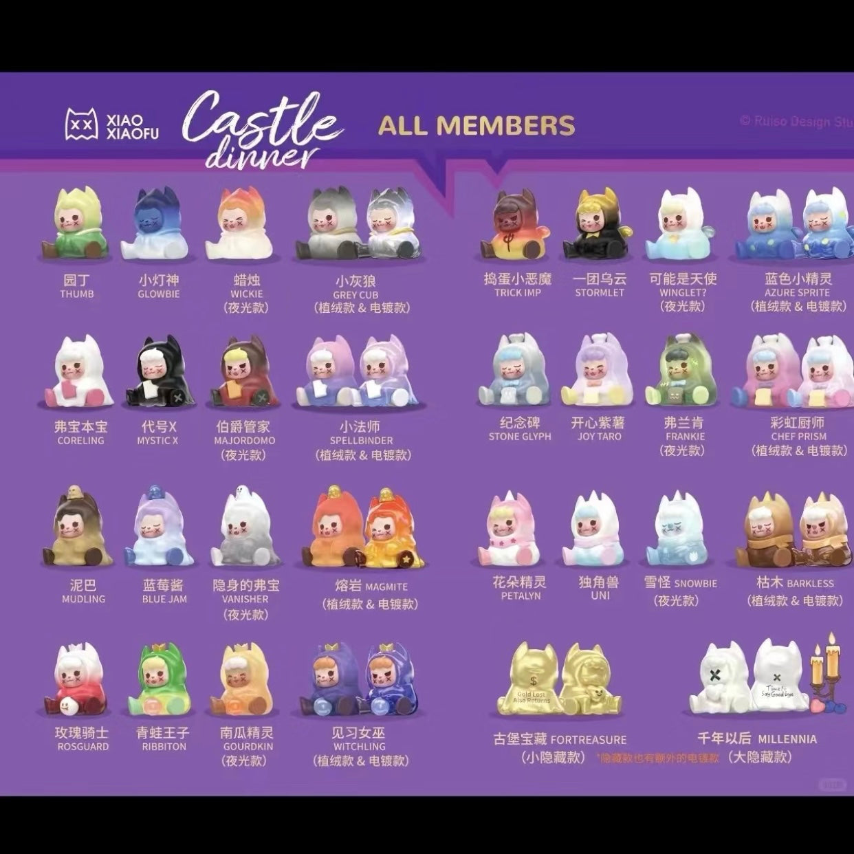 XXFU Castle Dinner Series Mini Blind Bag