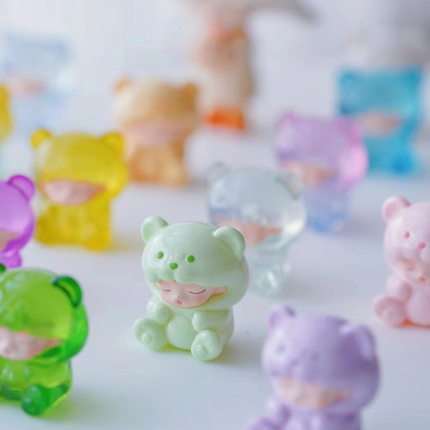 【4boxes】Yumo Gummy Bear Mini Bean Series Blind Box