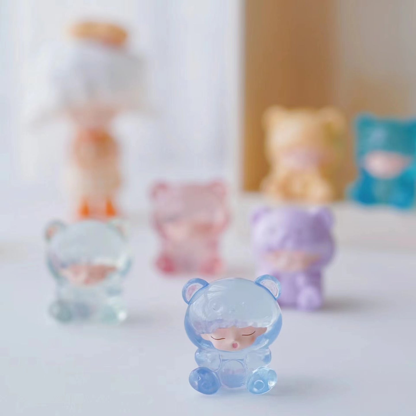 【4boxes】Yumo Gummy Bear Mini Bean Series Blind Box